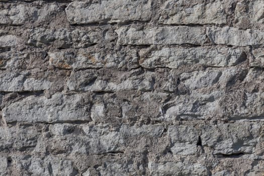 part of a stone wall, for background or texture.