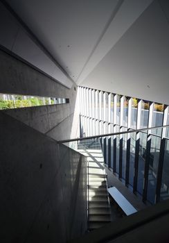 Stair in Complex Space, Modern Interior