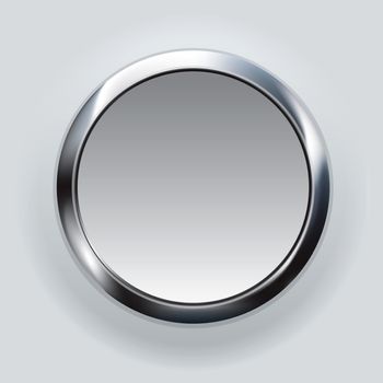 silver button background