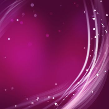 abstract soft line and bokeh on purple and pink tone background.