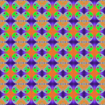 Digital computer graphic - seamless decorative ornament for design.