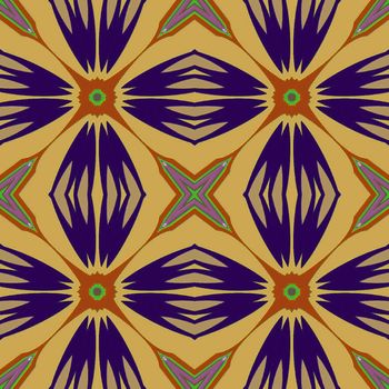 Digital computer graphic - seamless decorative ornament for design.