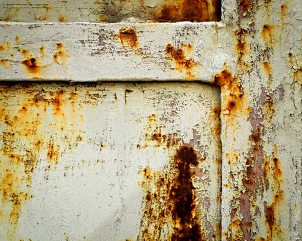 background or texture detail rusty iron gates