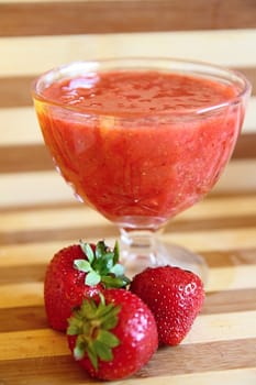 Strawberry dessert