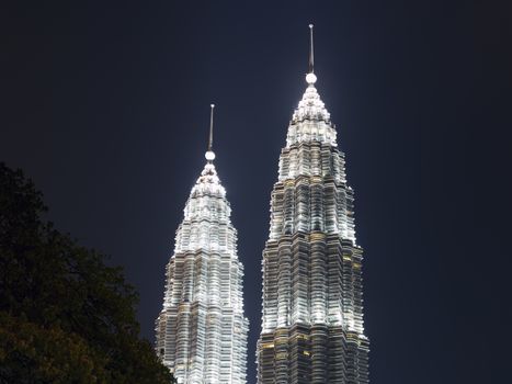 Top Of The Twin Towers in Kuala Lumpur. EDITORIAL
Kuala Lumpur, Malaysia, June 17 2014.