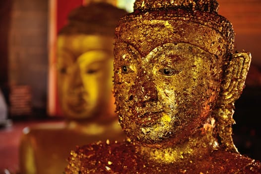 amazing budda statue raise form the floor in Phra pud temple, Phuket, Thaialnd