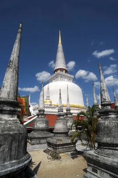 Phra Baromathat Chedi in Nakorn Sri Thammarat