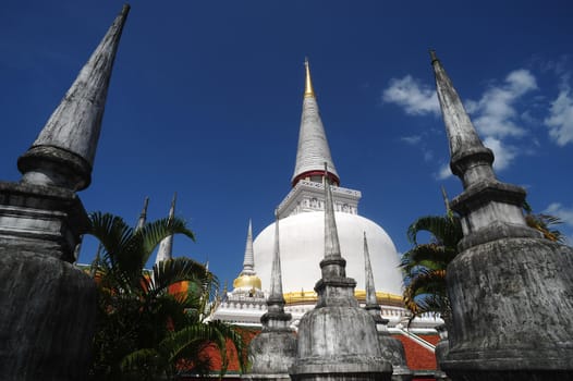 Phra Baromathat Chedi in Nakorn Sri Thammarat