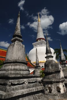 Phra Baromathat Chedi in Nakorn Sri Thammarat
