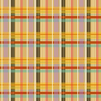 plaid brown, purple, red and beige, seamless tileable digital graphic