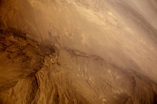 Martian style red planet landscape