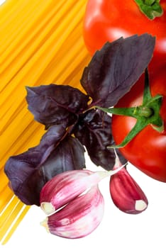 ingredients for making delicious pasta