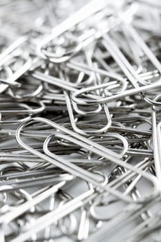 paper clip close up , texture