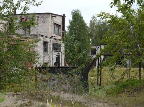 Old military base of Soviet army in Latvia