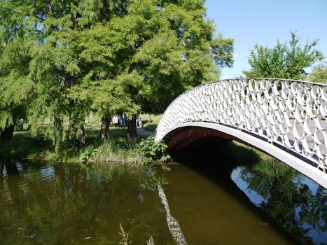 Bridge in the park of Bucharest, Romania