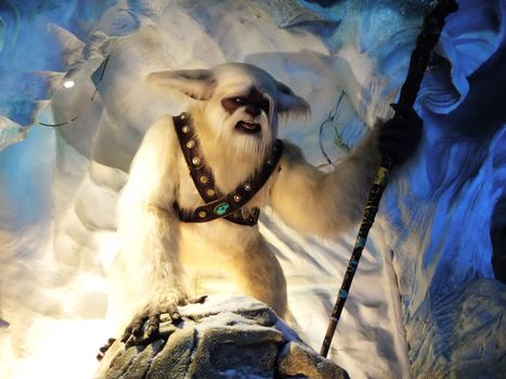 BigFoot warrior sculpture in museum of mallorca