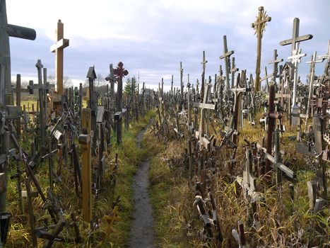 Hill of Crosses, Lithuania, religious monument in the europe