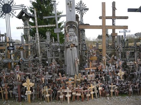 Hill of Crosses, Lithuania, religious monument in the europe