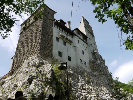 Dracula Castle in Bran, Romania. The home of the Vampire Dracula