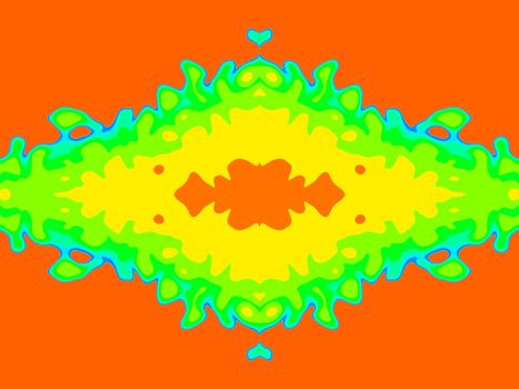 Digital comps graphic - textural background in a bright colors for design.