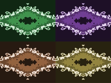Digital computer graphic - abstraction background with a marble texture for design.
