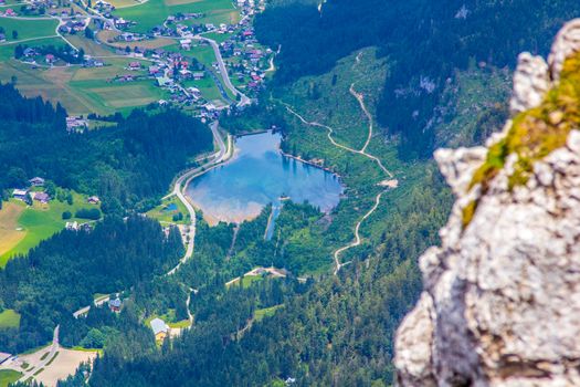 Large view of the high mountains Alps Austria