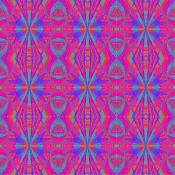 Digital computer graphic - seamless decorative pattern in a purple colors for design.