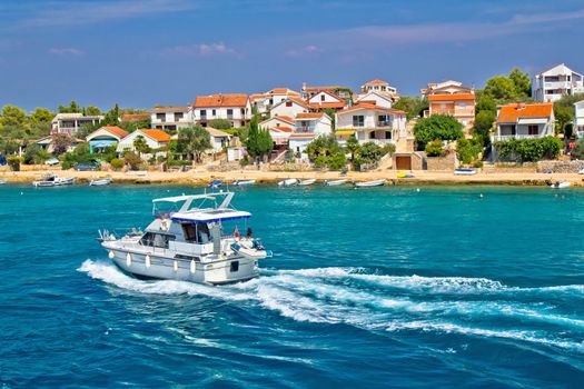 Island of Pasman coas yachting, Dalmatia, Croatia