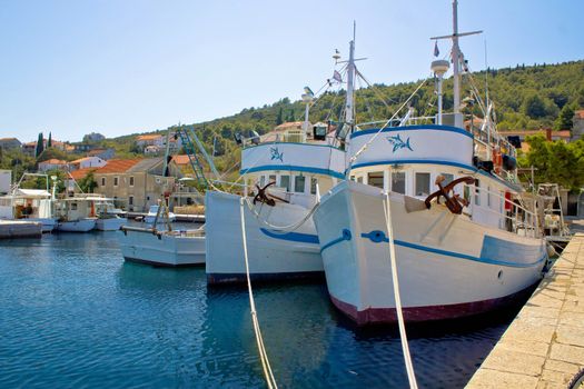 Adriatic fishermen village of Kali, Island of Ugljan, Dalmatia, Croatia