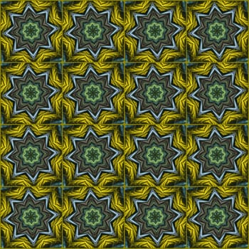 Digital computer graphic - seamless decorative ornament  with a stars for design.