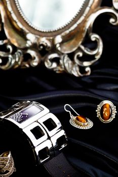 A very luxury woman watch of bracalet