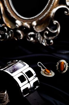 A very luxury woman watch of bracalet