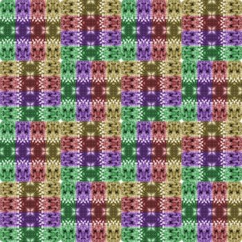 Digital computer graphic - decorative seamless ornament for design.