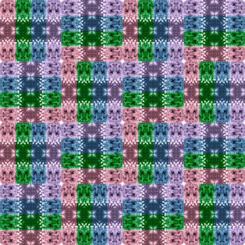 Digital computer graphic - decorative seamless ornament for design.