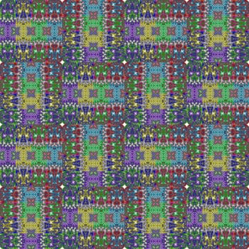 Digital computer graphic - decorative seamless ornament for design.