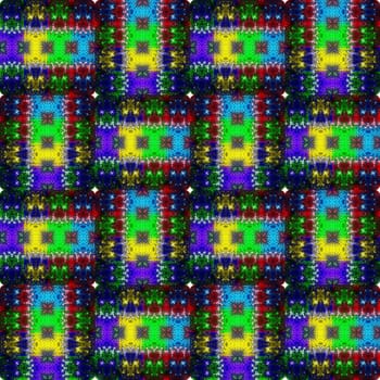Digital computer graphic - decorative seamless ornament for design.