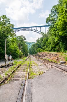 West Virginia's New River Gorge bridge carrying US 19 