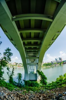 Henley Bridge over the Tennessee River Knoxville
