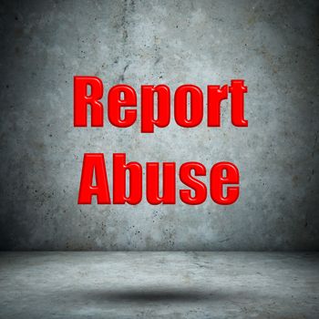 Report Abuse concrete wall