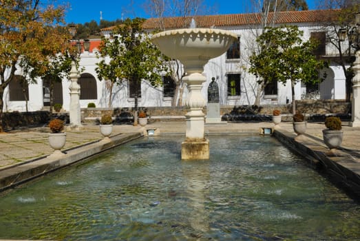 Square in Aracena, a town and municipality located in the province of Huelva, south-western Spain.