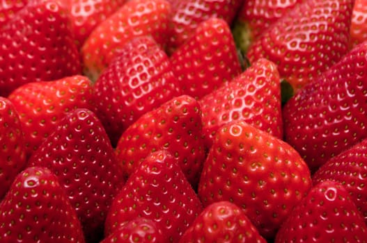 Strawberries background