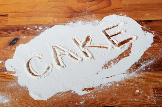 baking cake