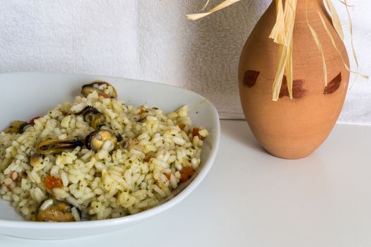 seafood risotto