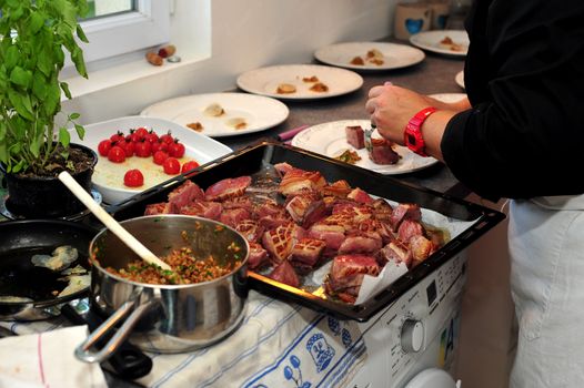 Gourmet French Dinner In The South Of France