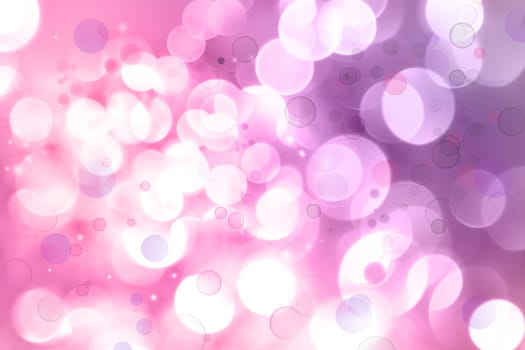 Bright circles of light pink tone background
