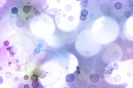 Bright circles of light abstract background 