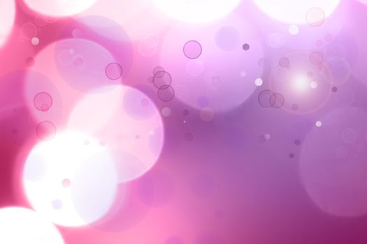 Bright circles of light pink tone background