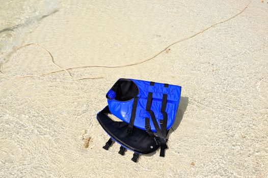 Life jackets on koh larn beach, Pattaya