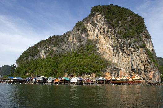 Panyee Island in Phang Nga Province, Thailand