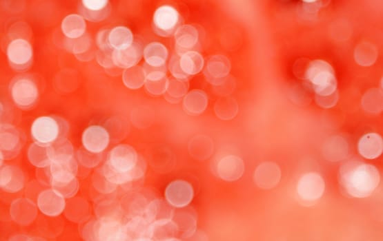 Abstract background of pink color with white spots blurred bokeh                               